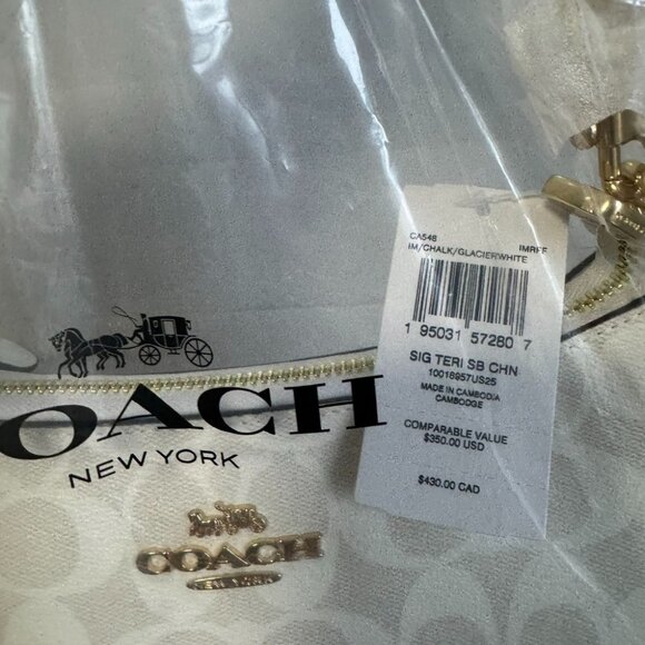 🍵Coach Teri Mini Leather Shoulder Bag - Picture 9 of 9